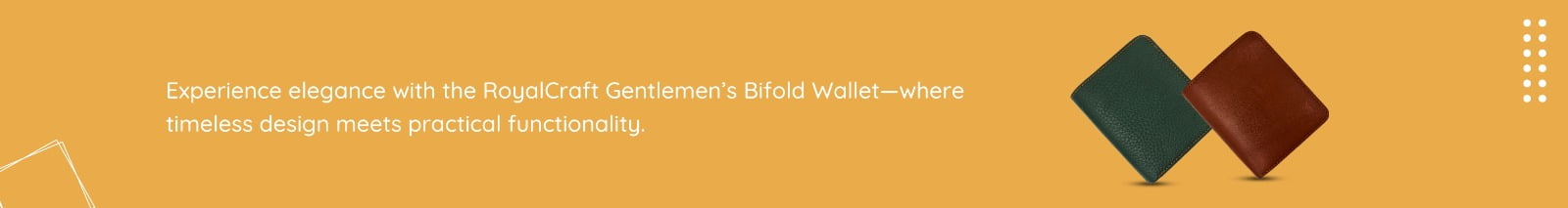 Royalcraft Gentleman's Bifold Wallet
